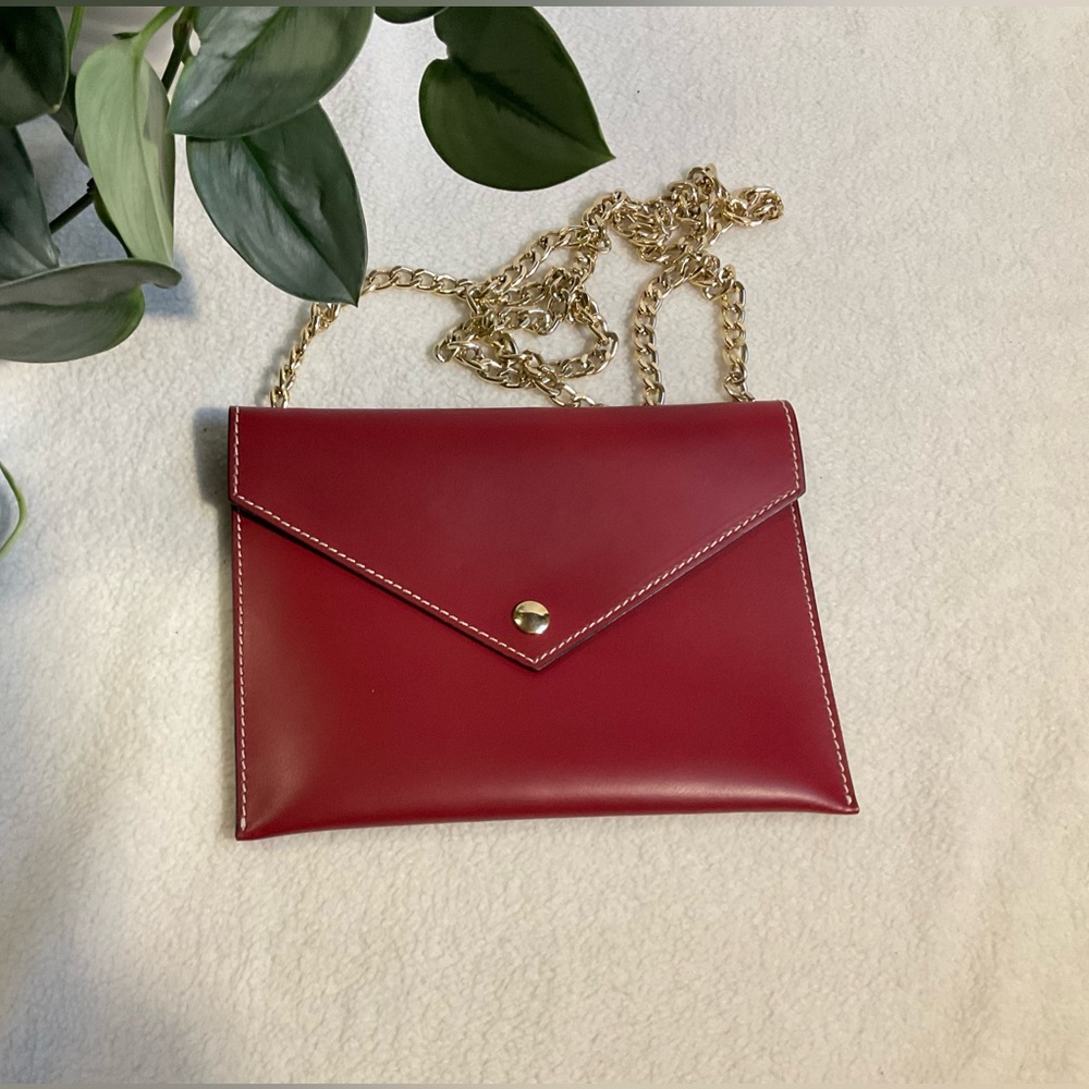 Alberta Di Canio all leather crossbody made in Italy